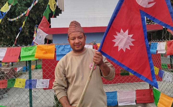 गुलाफ चिन्ह लिएर चुनाव लड्दै सशस्त्र युद्ध गरेका प्लाटुन कमाण्डर आशुतोष