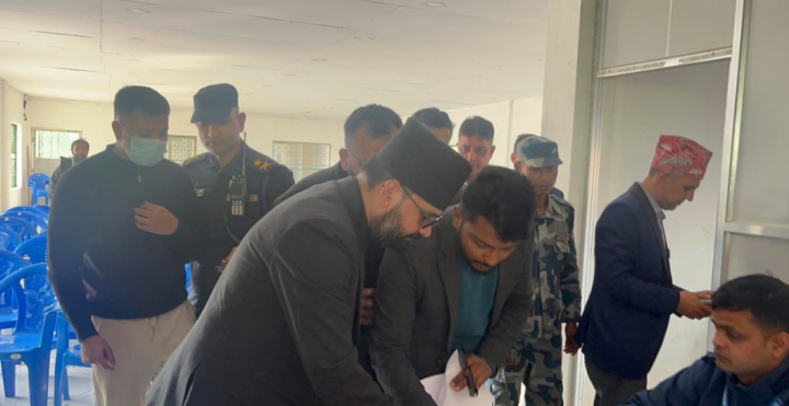 झापा ५ बाट बालेन्द्र शाहले गराए उम्मेदवारी दर्ता