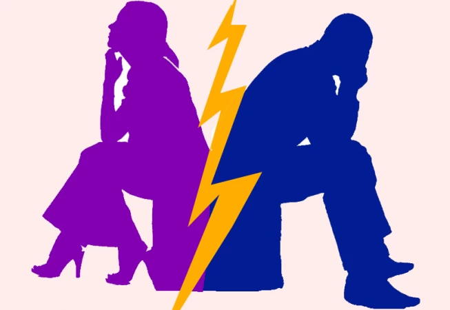 मेकअप बिना श्रीमतीलाई देख्दा श्रीमान् चकित, डिभोर्सको माग