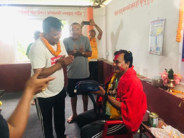 जीवन विज्ञान योग साधकले मनाए बराहक्षेत्रमा गुरु पूर्णिमा