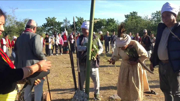 होम्ताङ साकेन्वा उधौली मेलामा हतुवाली सिली प्रतियोगिता