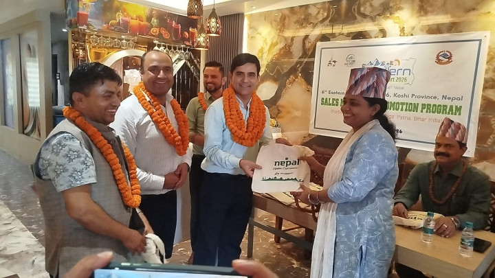 कोशीमा हुन लागेको ट्राभल्स मार्टको भारतमा प्रमोशन