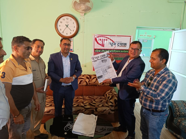 इनरुवाबाट न्यूज ट्रयाक साप्ताहिकको प्रकाशन सुरु