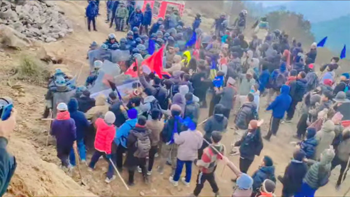 पाथीभरा क्षेत्रमा फेरी झडप : १२ जना घाइते