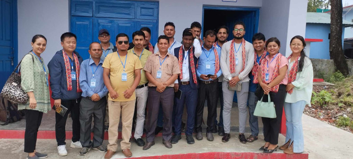 प्रेस युनियन पदाधिकारीहरुलाई बराहक्षेत्रका मेयरले गरे सम्मान