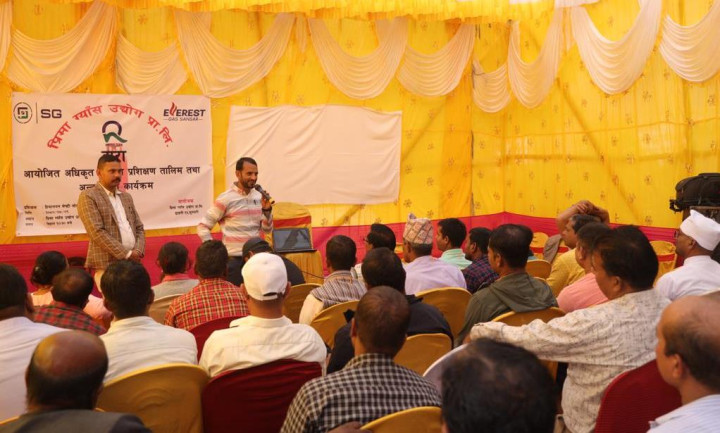 प्रिमा ग्याँसद्वारा बिक्रेताहरुलाई सिलिण्डर सुरक्षा तालिम