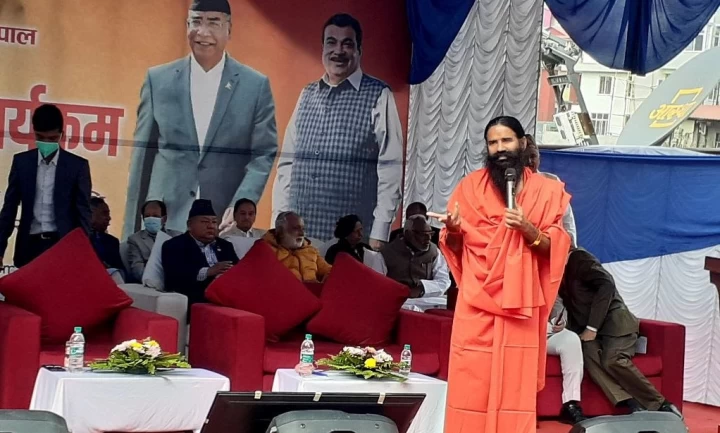 अनुमति नै नलिएको टिभी उद्घाटन गराएपछि पतन्जलीको आलोचना, यस्तो छ प्रष्टिकरण