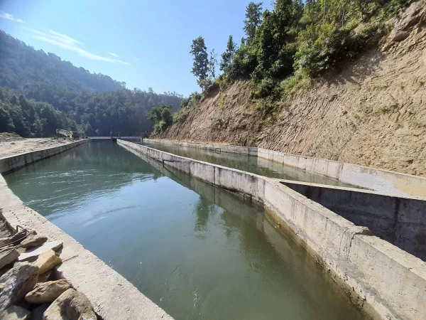 खोटाङमा निर्माणाधीन साप्सुप खोला जलविद्युतको परीक्षण सुरु