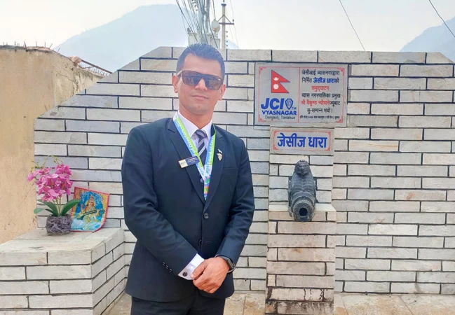 नेपाल जेसीजको राष्ट्रिय उपाध्यक्षमा सुनिल तिम्सिना निर्वाचित