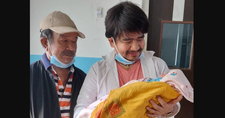 कलाकार विल्सन विक्रम राई बने दोस्रो सन्तानको पिता