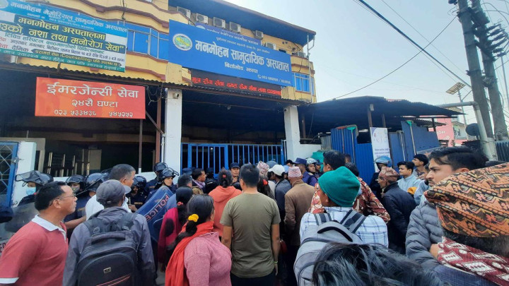 घुँडामुनि सुन्निएर अस्पताल भर्ना भएकी महिलाको मृत्यु, अस्पताल तनावग्रस्त
