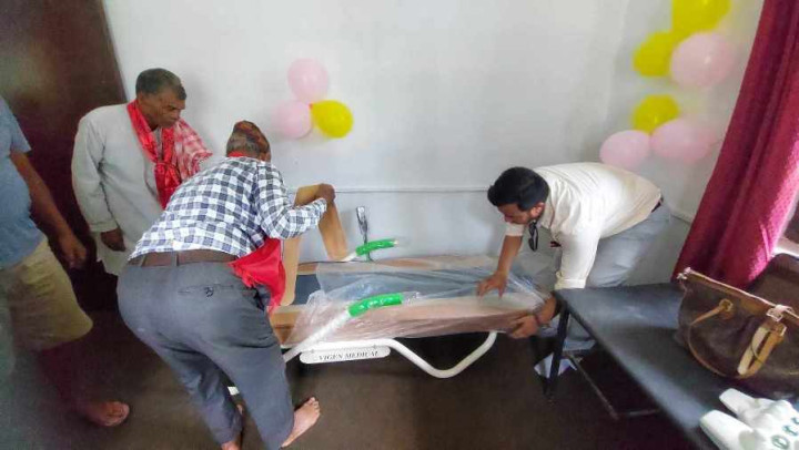 सामुदायिक स्वास्थ्य चौकीमा थर्मल थेरापी सुरु